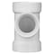 Charlotte Pipe And Foundry Charlotte Pipe Schedule 40 2 in. Hub X 2 in. D Hub PVC Sanitary Tee 1 pk PVC004011000 - alternate 4